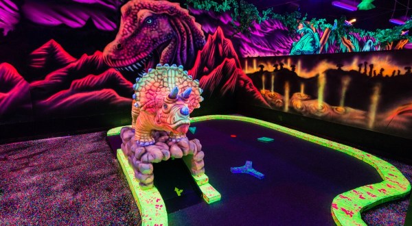 Shankz 3D Is A Black Light Mini Golf Course In Washington That’s Tons Of Fun