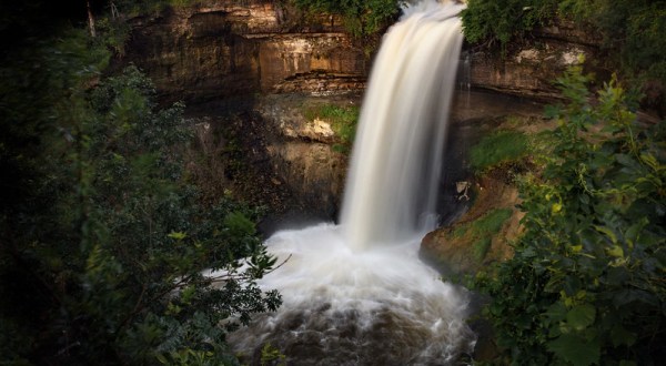 Minnesota’s Most Easily Accessible Waterfall Is Hiding In Plain Sight At Minnehaha Regional Park