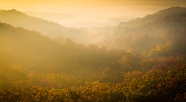 The View From This Little-Known Overlook In Indiana Is Almost Too Beautiful For Words