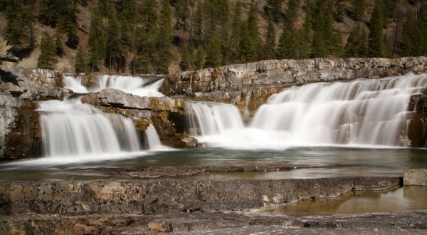 Montana’s Most Easily Accessible Waterfall Is Hiding In Plain Sight At The Kootenai River