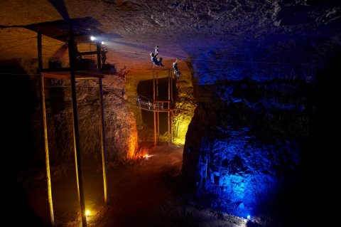 We Bet You Didn't Know That Kentucky Was Home To The Only Fully Underground Zip Line In The World