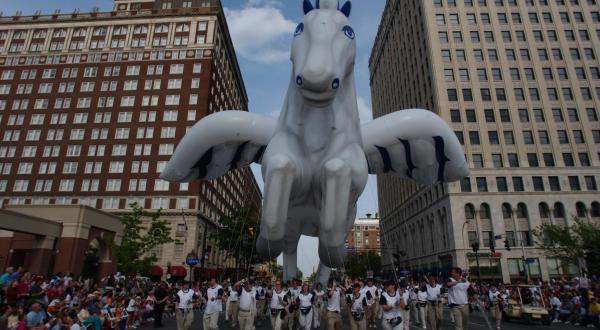 Kentucky’s Pegasus Parade Is One Of The Largest In The U.S.