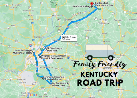 This Family Friendly Road Trip Through Kentucky Leads To Whimsical Attractions, Themed Restaurants, And More