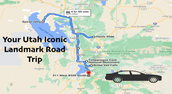 This Epic Road Trip Leads To 7 Iconic Landmarks In Utah