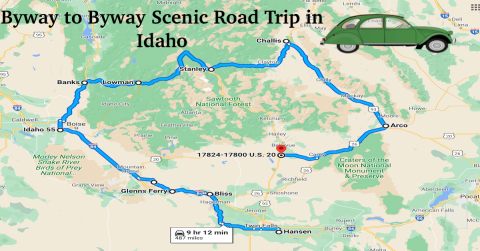 From Byway To Byway, Take This Epic Road Trip On Some Of The Best Scenic Backroads In Idaho