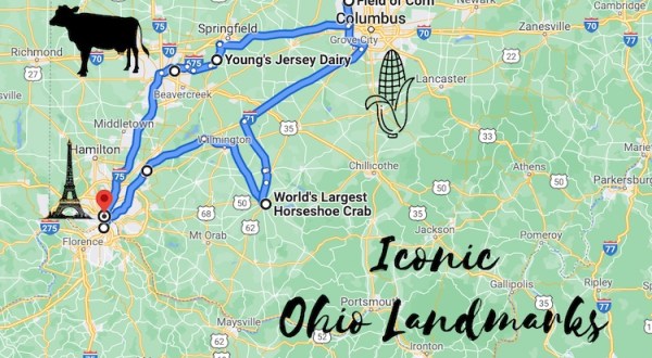 This Epic Road Trip Leads To 7 Iconic Landmarks In Ohio