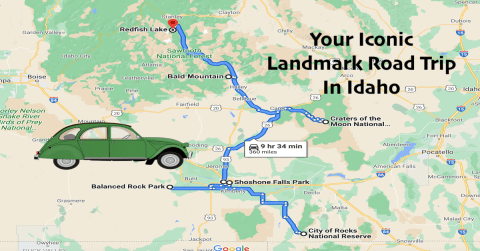 This Epic Road Trip Leads To 7 Iconic Landmarks In Idaho
