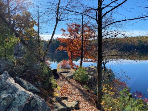 Take An Impressive Hike To A Rhode Island Overlook That’s Like The Balcony Of An Old Stone Castle