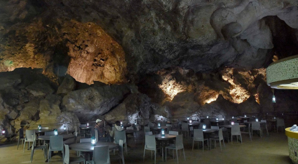 A Secret Door Will Take You To An Underground Restaurant In New Mexico That Was Built In The 1920s