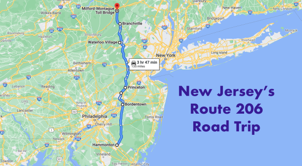 Take This Road Trip To The Most Charming Route 206 Towns In New Jersey