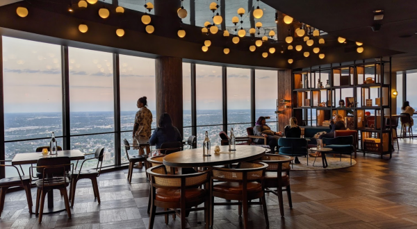 You’ll Love A Trip To This Detroit Restaurant Above The Clouds