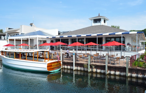 The One-Of-A-Kind Stafford’s Pier Restaurant Just Might Have The Most Scenic Views In All Of Michigan