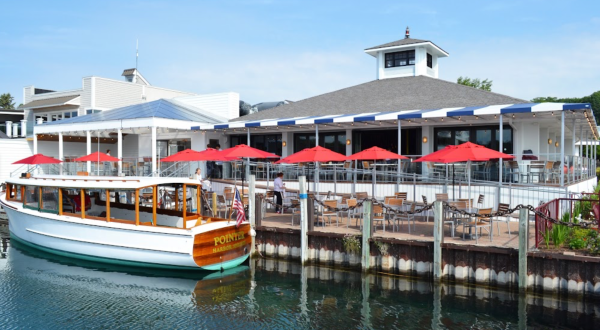 The One-Of-A-Kind Stafford’s Pier Restaurant Just Might Have The Most Scenic Views In All Of Michigan