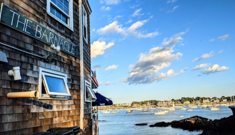 The One-Of-A-Kind Barnacle Restaurant Just Might Have The Most Scenic Views In All Of Massachusetts