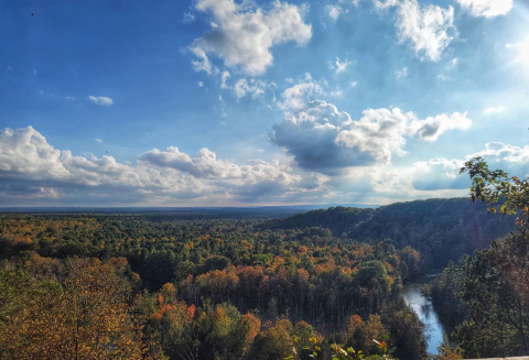 The View From This Little-Known Overlook In Michigan Is Almost Too Beautiful For Words