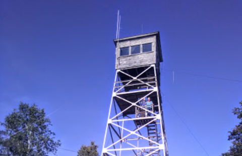 After You Hike To This Fire Tower, Sleep In A Yurt At Milan Hill State Park In New Hampshire