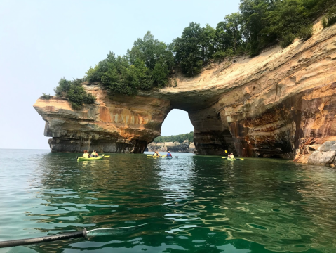 The One-Of-A-Kind Kayak Tour That Will Show You A Side To Michigan You've Never Seen Before