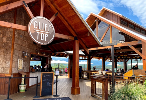 The One-Of-A-Kind Cliff Top Grill and Bar Just Might Have The Most Scenic Views In All Of Tennessee