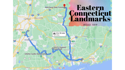 This Epic Road Trip Leads To 7 Iconic Landmarks In Eastern Connecticut