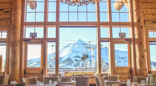 Dine While Overlooking Lone Peak At Everett’s 8800 In Montana