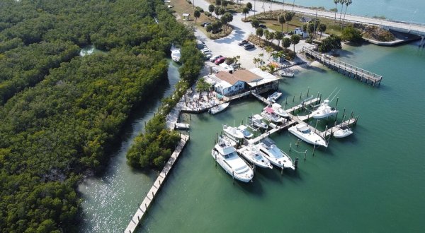 This Bait & Tackle Shop Also Offers Some Incredible Waterfront Dining In Florida