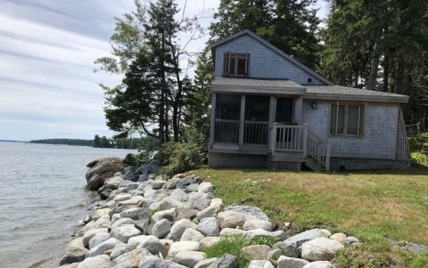The Whole Family Will Love A Visit To This Adorable Oceanside Cabin In Maine