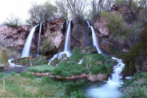 Colorado Most Easily Accessible Waterfall Is Hiding In Plain Sight At Rifle Falls State Park