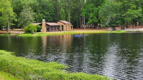 Soak Your Stress Away In South Carolina's Poinsett State Park At Levi Mill Lake