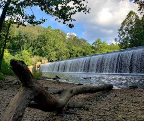 Maryland's Most Easily Accessible Waterfall Is Hiding In Plain Sight At Patapsco Valley State Park