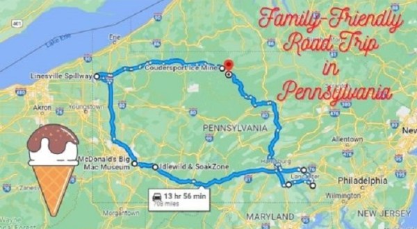 This Family-Friendly Road Trip Through Pennsylvania Leads To Whimsical Attractions, Themed Restaurants, And More