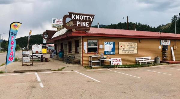 The Rustic Knotty Pine Is A General Store That Has Been Serving Colorado Since 1940