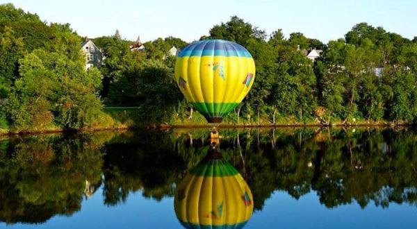 Take A Scenic Hot Air Balloon Ride Over The Natural Beauty Of Maine