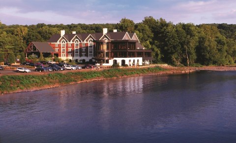 Dine While Overlooking The River At Lambertville Station In New Jersey
