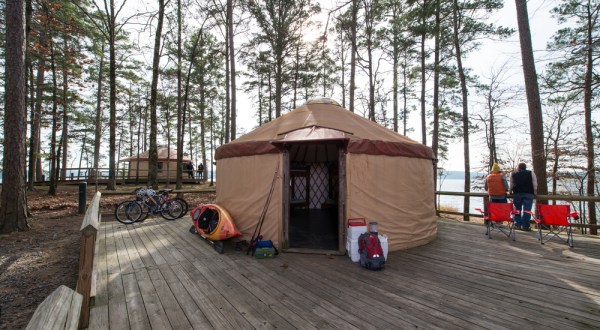 Go Glamping At These 7 Campgrounds In Arkansas With Yurts For An Unforgettable Adventure
