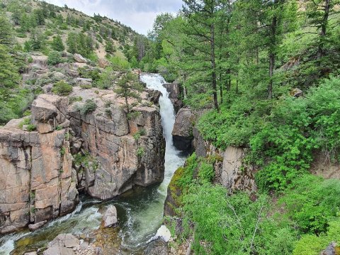 Wyoming's Most Easily Accessible Waterfall Is Hiding In Plain Sight At Shell Falls