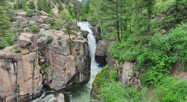 Wyoming’s Most Easily Accessible Waterfall Is Hiding In Plain Sight At Shell Falls