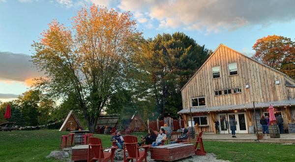 Order Pizza And A Pint While You Explore The Outdoors At This Only-In-Maine Brewery