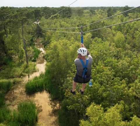 Ride Through The Swamp On This Epic Zip Line In Louisiana