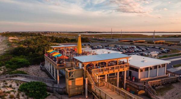 Dine While Overlooking The Ocean At Big Chill Beach Club In Delaware