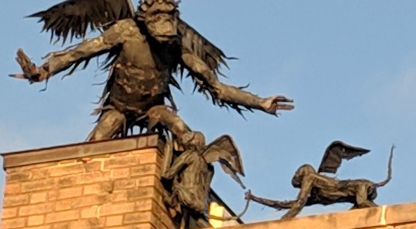 There Are Giant Flying Monkeys Hiding Within Burlington In Vermont Just Like Something Out Of A Storybook