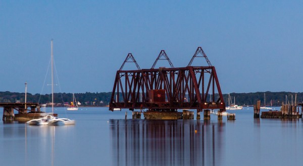 The Bridge To Nowhere In The Middle Of The Maine Water Will Capture Your Imagination