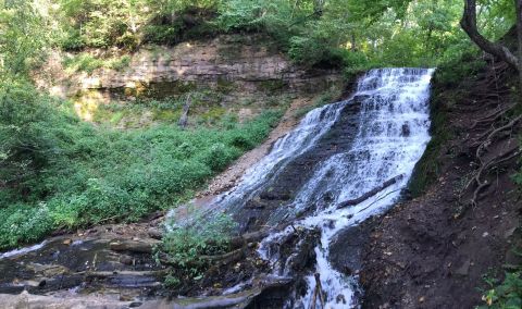 This Wisconsin Waterfall Is So Hidden, Almost Nobody Has Seen It In Person