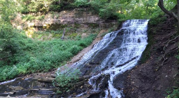 This Wisconsin Waterfall Is So Hidden, Almost Nobody Has Seen It In Person