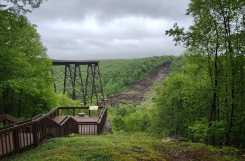 The Bridge To Nowhere In The Middle Of A Pennsylvania Forest Will Capture Your Imagination