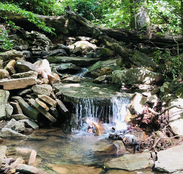 Hiking trails in Arkansas with waterfalls