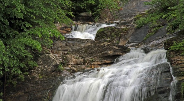 Connecticut’s Most Easily Accessible Waterfall Is Hiding In Plain Sight At A State Park