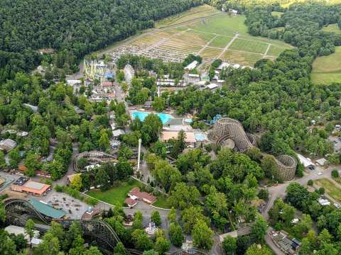 You Can Camp Overnight At This Amusement Park In Pennsylvania