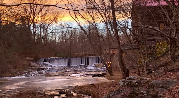 You’ll Never Forget Your Stay At Historic George Mill, A Magical Waterfall AirBnB In North Carolina
