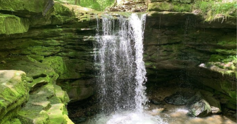 This Moderate, 2-Mile Trail Leads To Dundee Falls, One Of Ohio's Most Underrated Waterfalls