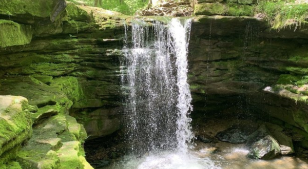 This Moderate, 2-Mile Trail Leads To Dundee Falls, One Of Ohio’s Most Underrated Waterfalls